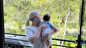 “Mi príncipe”, dijo Ludy sobre el bebe’i de Nadia Ferreira