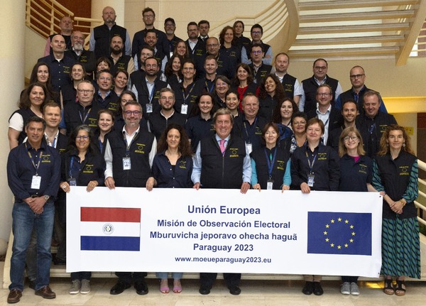 Misión de la UE regresa a Paraguay para presentar su informe final y recomendaciones sobre procesos electorales - .::Agencia IP::.