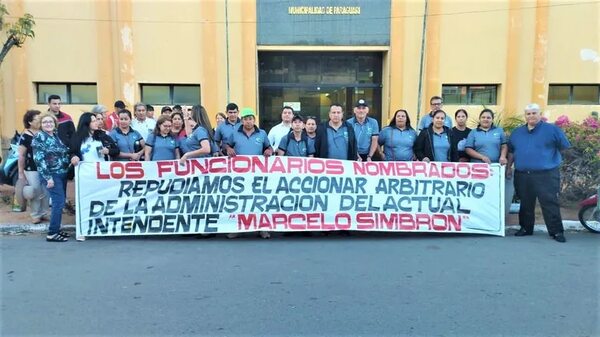 Paraguarí: funcionarios municipales sumariados denuncian persecución sindical del intendente - Nacionales - ABC Color