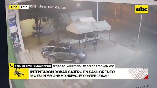 Video: Intenta robar cajero en San Lorenzo - ABC Noticias - ABC Color