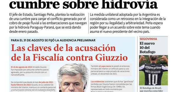 La Nación / LN PM: edición mediodía del 17 de agosto