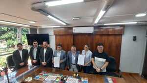 INAP y municipio encarnaceno firman convenio para impulsar proyectos audiovisuales