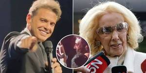 [VIDEO] Mirtha Legrand fue a ver a Luis Miguel: “¡Qué va a ser el doble!”