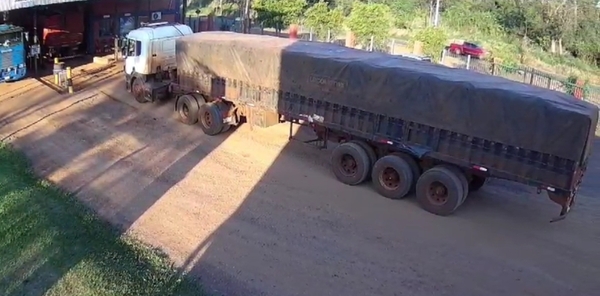 Roban carga de Chia de empresa loreteña en Canindeyú