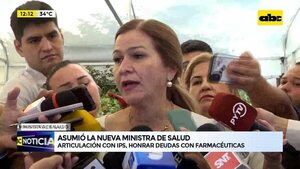 Video: asumió la nueva ministra de Salud  - ABC Noticias - ABC Color