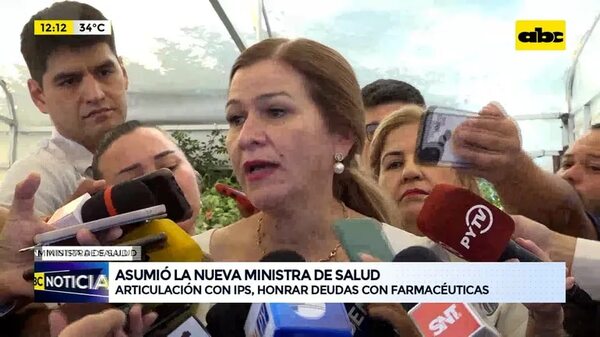 Video: asumió la nueva ministra de Salud - ABC Noticias - ABC Color