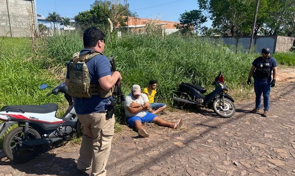 SENAD intercepta a deliverys de cocaína y marihuana en Saltó de Guairá