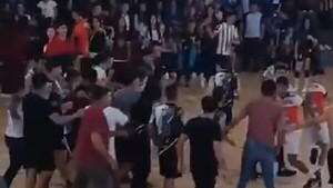 Torneo estudiantil termina en una gresca en Curuguaty