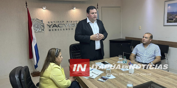 ÁLVARO SCAPPINI ES EL NUEVO JEFE DEL DEPARTAMENTO DE OBRAS DE LA EBY - Itapúa Noticias