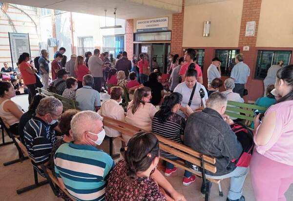 Hospital de Clínicas, abarrotado de pacientes •