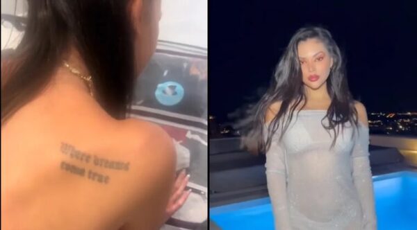 Se hizo un tatuaje motivacional: diez años después descubrió el error ortográfico