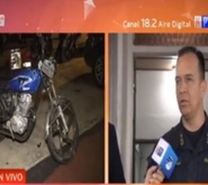 Policía atrapa a motochorro que mató accidentalmente a su cómplice - Paraguay.com