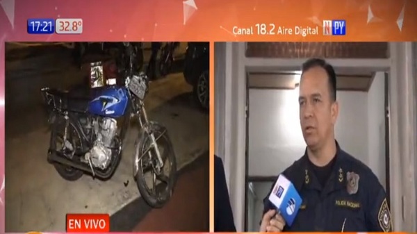 Detienen a motochorro que habría asesinado por error a su cómplice - Noticias Paraguay