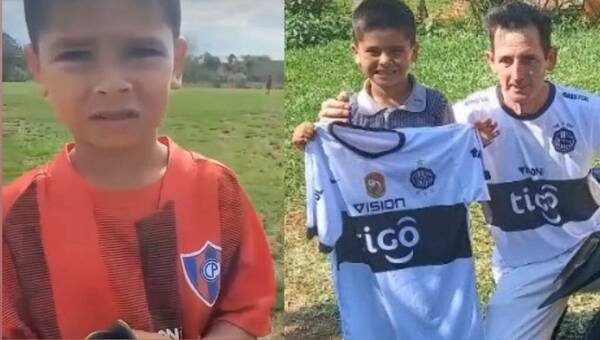 [VIDEO] Le cumplieron el sueño a Thiaguito después de la viralización de su video