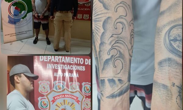 Atrapan a brasileño buscado en Brasil y Argentina
