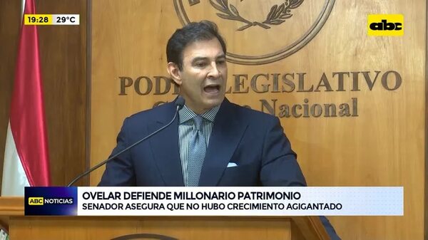 Video: ‘‘Beto’' Ovelar justifica el salario de su esposa y crecimiento patrimonial - ABC Noticias - ABC Color