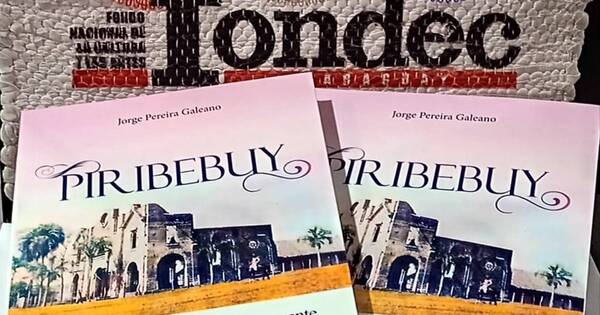 La Nación / Periodista presentó libro sobre historia y vivencias de su querido Piribebuy