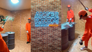 Rompan todo: Anger Room Asunción es la primera sala antiestrés del país (e instala conciencia ecológica)