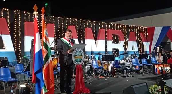 Juró el nuevo gobernador de Amambay, Juancho Acosta - Radio Imperio 106.7 FM