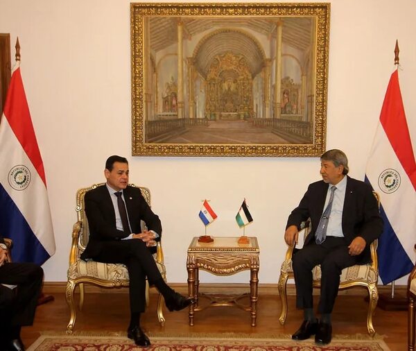 Sugestiva visita del embajador de Palestina al canciller de Paraguay - Política - ABC Color