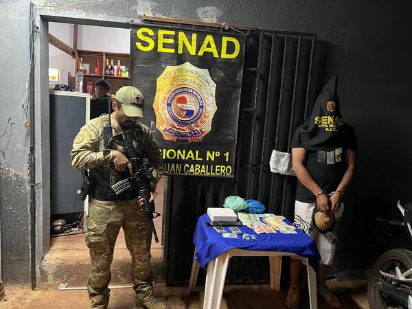 Brasileño fue detenido por posesión de 18.3 gramos de cocaína - Oasis FM 94.3