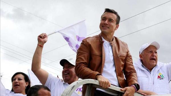 Tiroteo en caravana de campaña de otro presidenciable en Ecuador