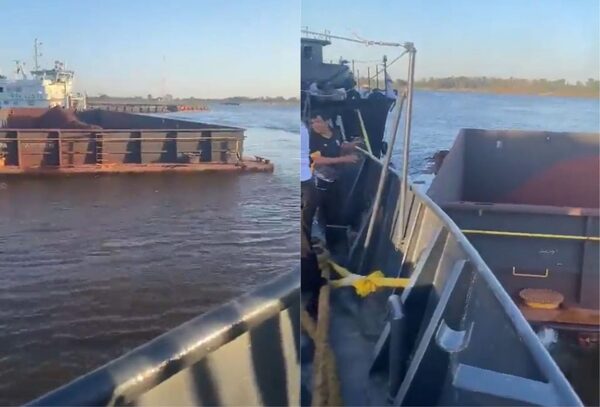 Armada abre sumario para investigar colisión de barcazas contra yate presidencial en el Río Paraguay