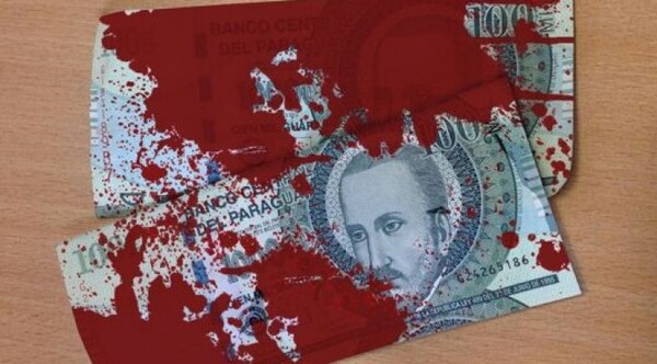 Cuidado con los billetes entintados » San Lorenzo PY