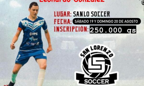 Preparan torneo benéfico para jugador que debe ser sometido a cirugía