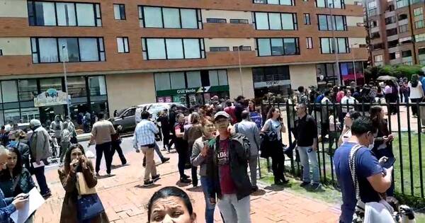 La Nación / Fuerte temblor en Bogotá deja un muerto por el pánico