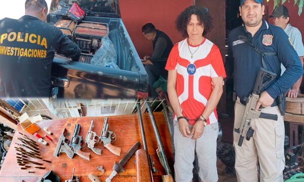 Incautan arsenal de armas y municiones en Juan E. O’leary y hay dos detenidos – Diario TNPRESS