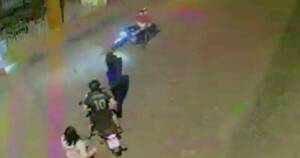 La Nación / Pareja fue víctima de motoasaltantes en Itauguá