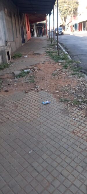Vereda destrozada  - Crónicas Ciudadanas - ABC Color