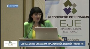 Jueza pide ver a la tecnología como aliada, durante el IV Congreso Internacional sobre el EJE - Judiciales.net