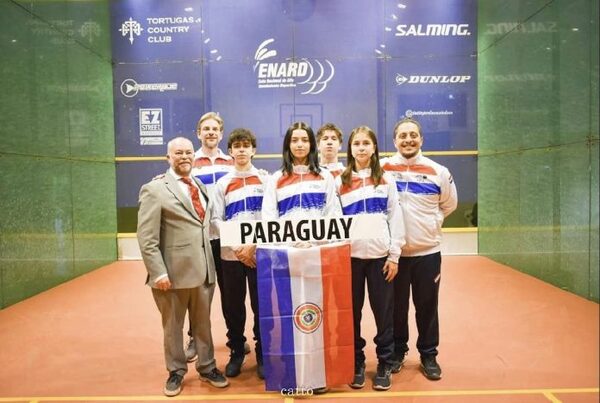 Paraguayos caen de entrada en panamericano por equipos de squash