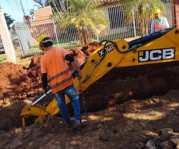 Essap prevé intervenir en varias calles de Fernando de la Mora - Nacionales - ABC Color