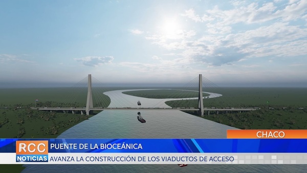 Avanza la construcción de los viaductos de acceso al Puente de la Bioceánica
