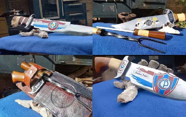 De chatarra, artesano hace lindos cuchillos personalizados en Carapeguá – Prensa 5