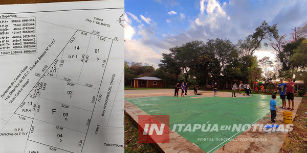 DIEGO AQUINO: “APROBAMOS CESIÓN DE FINCA PARA USO EDUCATIVO DE ESCUELA DE ENCARNACIÓN” - Itapúa Noticias