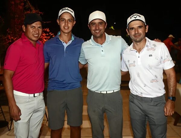 Ganadores del Torneo Pro Am Copa Banco Atlas disfrutaron de un sunset - Sociales - ABC Color