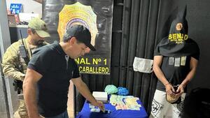 Detienen a brasileño, supuesto delivery de cocaína, en Pedro Juan Caballero