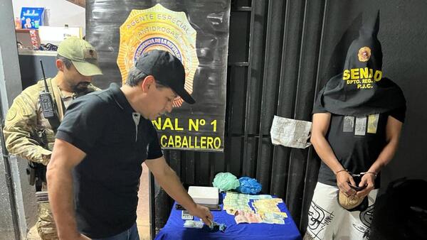 Detienen a brasileño, supuesto delivery de cocaína, en Pedro Juan Caballero