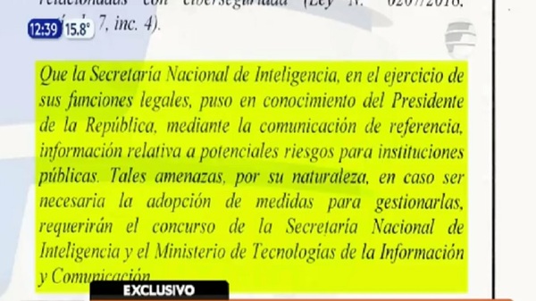 Advierten sobre supuesto ciberataque a servidores del Estado - Noticias Paraguay