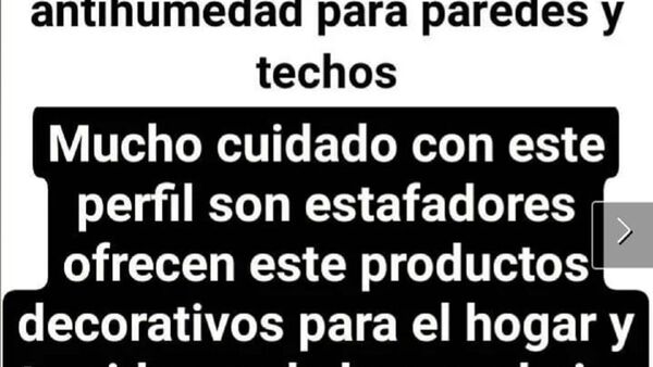 Usuario denuncia estafa a través del Marketplace de Facebook