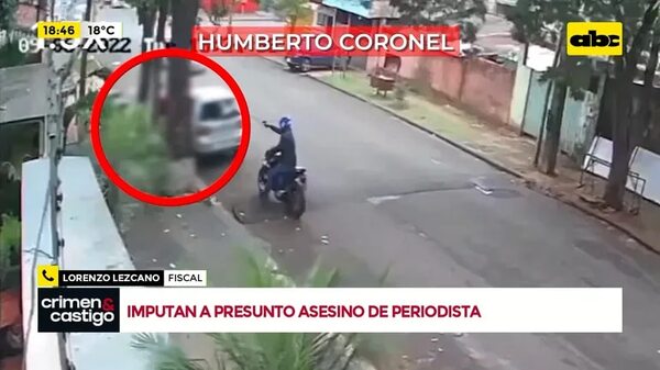 Video: imputan a presunto asesino de periodista - Crimen y castigo - ABC Color