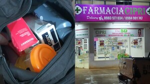 POLICÍA FRUSTRA ASALTO A FARMACIA EN BARRIO CHAIPE