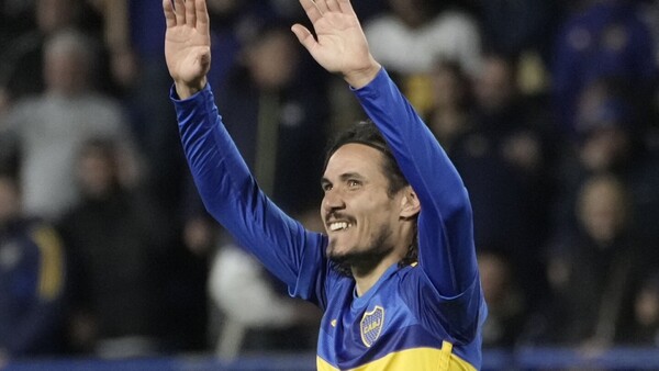 Cavani se estrena como goleador en la victoria de Boca ante Platense