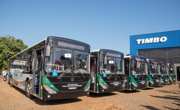 Buses eléctricos circularán en CDE desde el lunes, anuncian