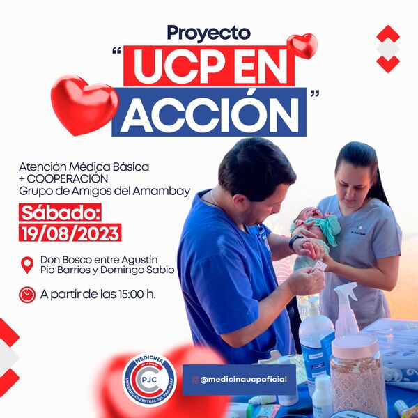 Tarde de sábado con jornada de acción social de la UCP en la fracción Reyes Católicos