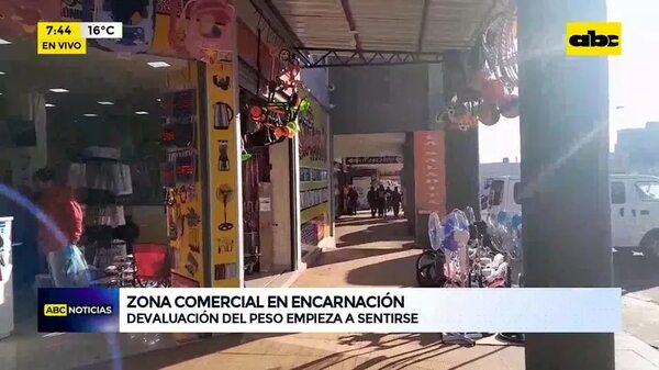 Video: Devaluación del peso “empieza a sentirse” - ABC Noticias - ABC Color